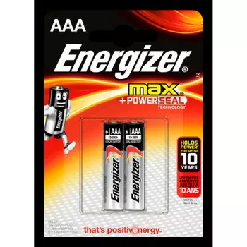 Батарейка энерджайзер aaа 2 шт