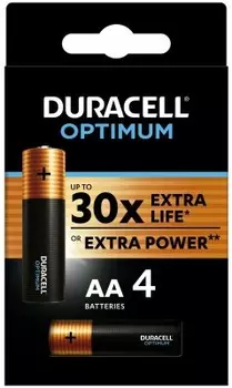 Батарейка duracell opti аа 4 шт