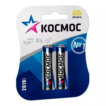 Батарейка Космос lr06 2*bl