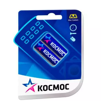 Батарейка космос r6 2*bl солевые