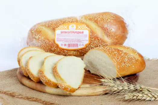 Батон бутербродный 200г орловский хлебокомбинат