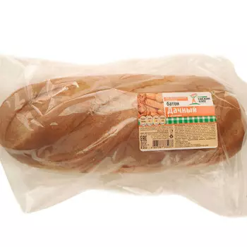 Батон дачный 300г Свежий хлеб
