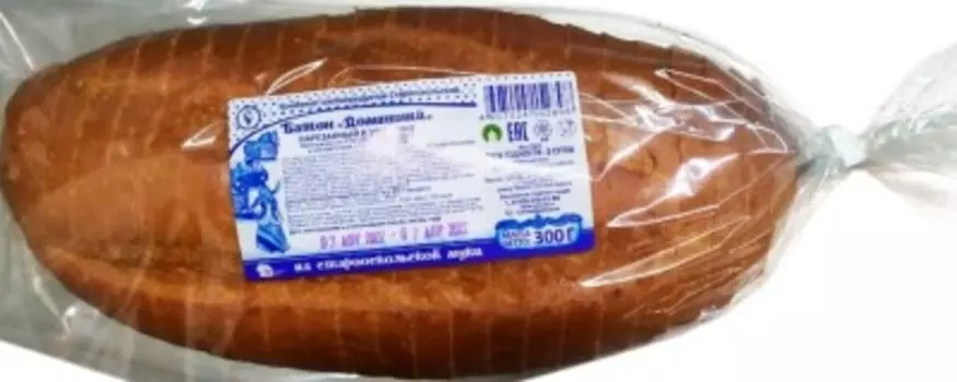 Батон домашний нарезанный 300 г кхпс