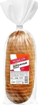 Батон дорожный новый нарезанный 400 г свежий хлеб