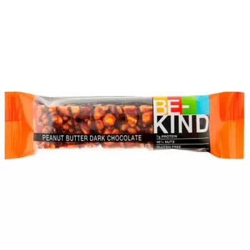 Батончик би-кайнд 40 г арахисовый крем миндаль мед горький шоколад