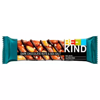 Батончик би-кайнд 40 г орехи горький шоколад морская соль