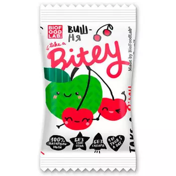 Батончик Bite! 25гр яблоко вишня
