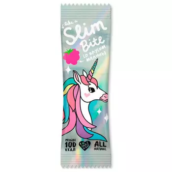 Батончик Bite! slim unicorn 30гр малина