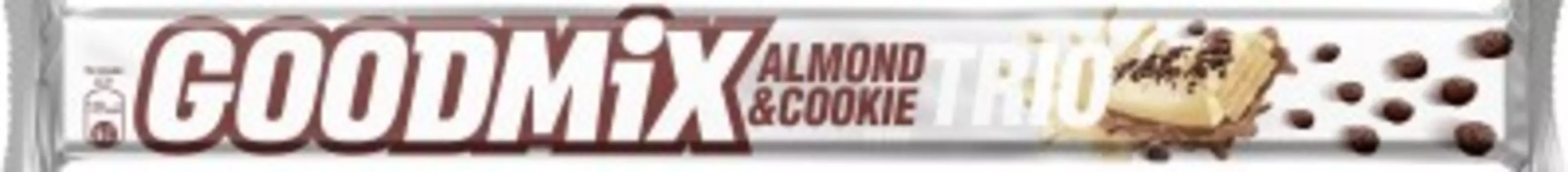 Батончик гудмикс 67.5 г белый нестле