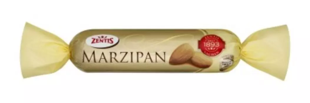Батончик марципановый буханка 100 г Zentis