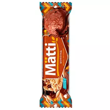 Батончик мюсли матти 24 г шоколад