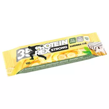 Батончик протеиновый протеинрекс 100 г баноффи пай