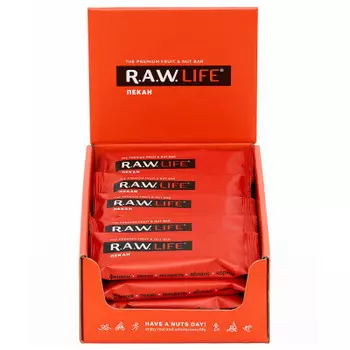 Батончик r..a.w. life 0,47гр пекан
