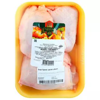 Бедро особое цыпленка-бройлера охл куриное царство