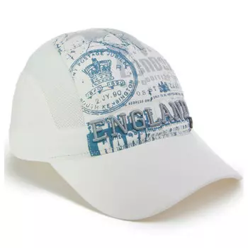 Бейсболка детская Максвал белая by100277