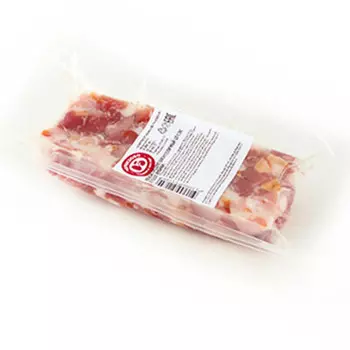 Бекон Столичный сырокопченый в кубиках 200г Черкизово