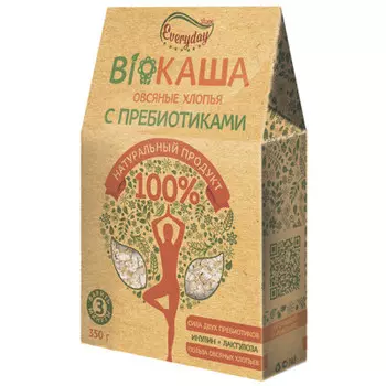 Биокаша овсяная EVERYDAY с пребиотиками 350г