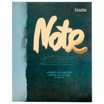 Бизнес-тетрадь 48л клетка Kroyter а5 серия офис 1100015