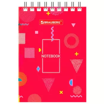 Блокнот BRAUBERG 40л а7 креатив 129854