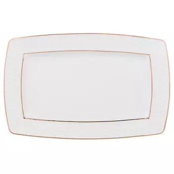 Блюдо 25.5 см Lefard прямоугольное диаманд голд 359-761