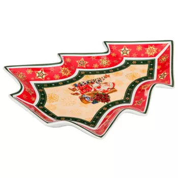 Блюдо 26*21 см лефард рождественская коллекция 586-054