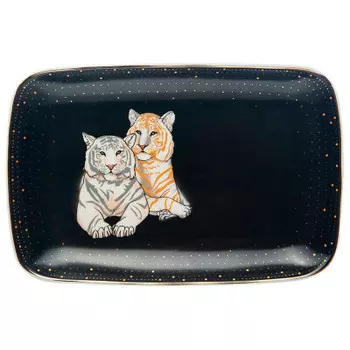 Блюдо 28*19*3 см закусочная Lefard топ стиль серая 133-381