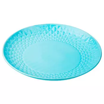 Блюдо 30см Agness времена года голубой 122-510