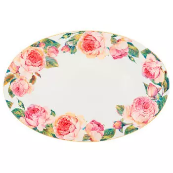 Блюдо 36 см лефард овальное винтаж 415-2047