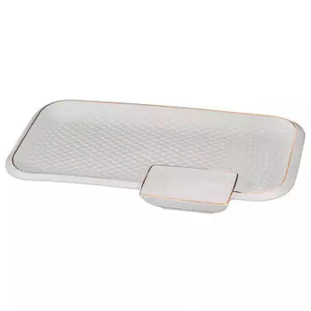 Блюдо для шашлыка 31*19,5*3см Lefard Диаманд Голд 359-335