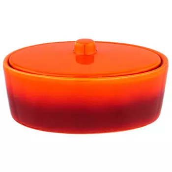 Блюдо для запекания 16*12*7.5 см 420 мл Agness с крышкой