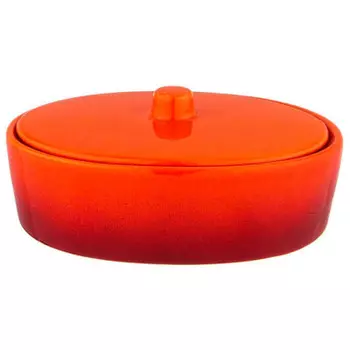 Блюдо для запекания 20*14, 5*8 см 800 мл Agness с крышкой