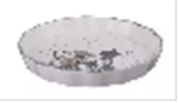 Блюдо для запекания 24*24*4 см ля мур агнесс керамика 490-288