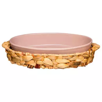 Блюдо для запекания 32, 5*20, 5*6.5 см 1200 мл бронко плетеная корзина пудровое 263-1161