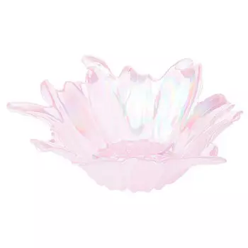 Блюдо глубокое-ваза для фруктов 24 см аксам бьюти пинк б/упаковки 339-148