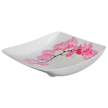 Блюдо м-пластика Деко орхидея м1334