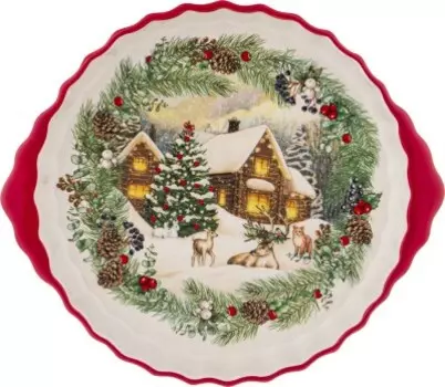 Блюдо-шубница 29*25*4.5 см агнесс 358-1937