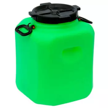 Бочка 40л квадратная