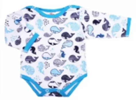 Боди д/мальчика котмаркот р.68 киты 9256