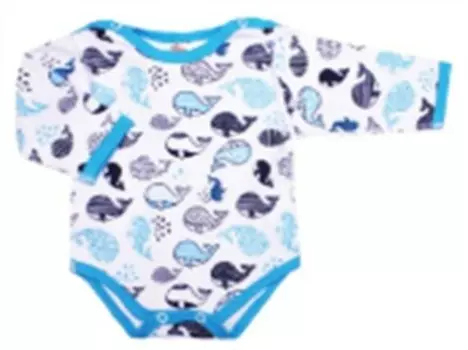 Боди д/мальчика котмаркот р.80 киты 9256