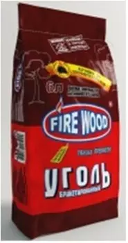 Брикеты древесноугольные 6 л севзапуголь