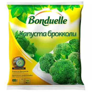 Брокколи замороженная 400 г бондюэль