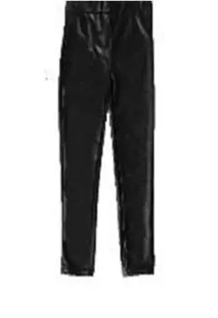 Брюки детские на флисе экокожа c-751