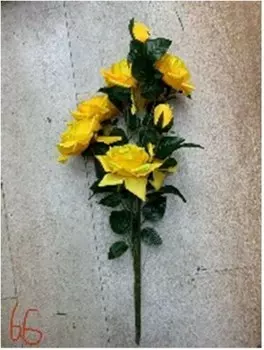 Букет искусственных цветов розы 65 см е66