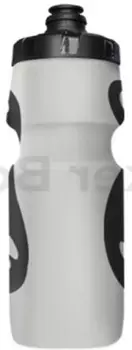 Бутылка для воды 0.7 л белый черный с клапаном