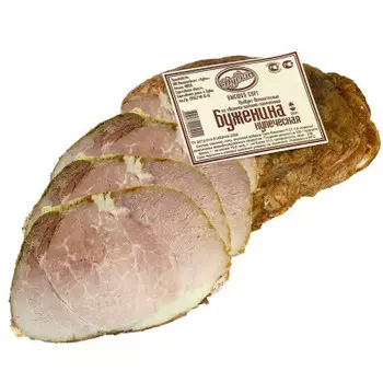 Буженина купеческая в/к в/с продукт деликатесный из свинины дубки