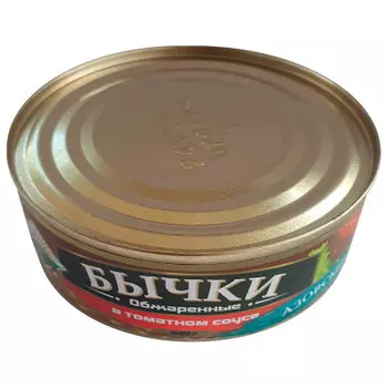 Бычки темрюк 240 г в т/с ж/б