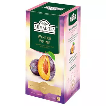 Чай Ahmad 25 пак*1.5 г черный зимний чернослив