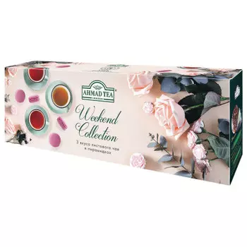 Чай ахмад 3*20 пир*1.8 г викэнд колекшн