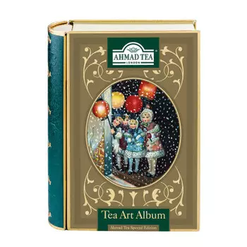 Чай Ahmad Tea 100г зимний чернослив книга ж/б