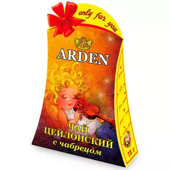 Чай Arden 100г черный с чабрецом